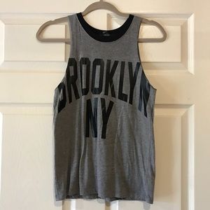 Black and Gray Brooklyn Shirt